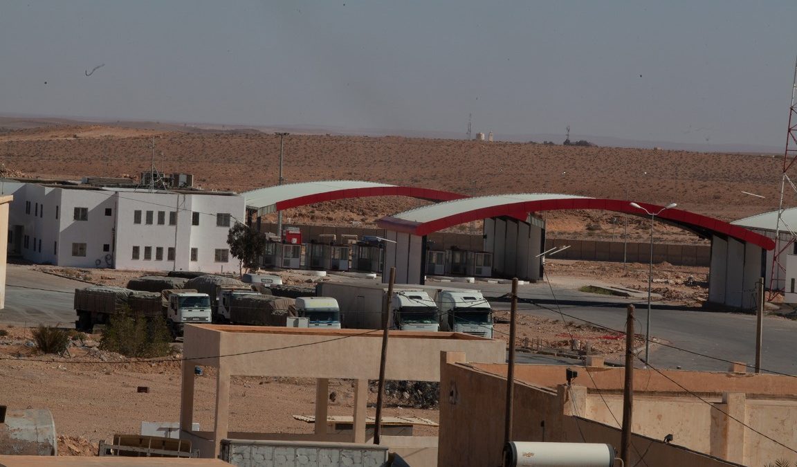 معبر الذهيبة الديوان الوطني للمعابر الحدودية البرية