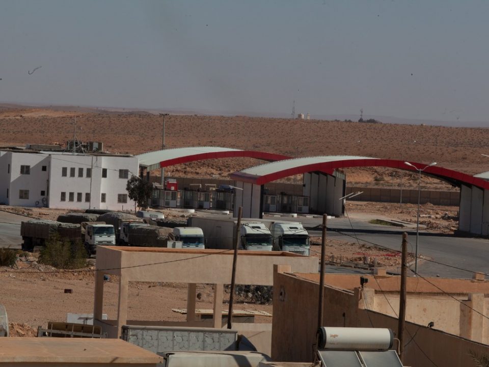 معبر الذهيبة الديوان الوطني للمعابر الحدودية البرية